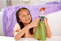 Mattel Disney, Anna Musikpuppe JDX45, singende Spielpuppe für Kinder ab 3 Jahren
