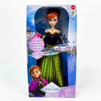 Mattel Disney, Anna Musikpuppe JDX45, singende Spielpuppe für Kinder ab 3 Jahren