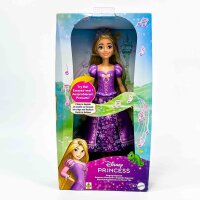 Mattel Disney Rapunzel Musikpuppe JDC24 – singende Prinzessin mit Liedern & Bewegung, geeignet für Kinder ab 3 Jahren
