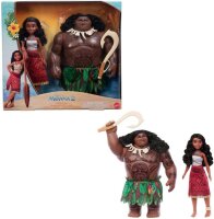 Mattel Disney JDD42 Voyager Puppen-Set - Moana & Maui...