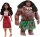 Mattel Disney JDD42 Voyager Doll Set - Moana & Maui Fashion Dolls, Removable Outfits, 4 Accessories, Movie-Inspired