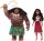 Mattel Disney JDD42 Voyager Doll Set - Moana & Maui Fashion Dolls, Removable Outfits, 4 Accessories, Movie-Inspired