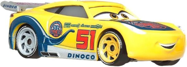 Mattel JDG51, Disney Pixar Cars Die-Cast Toy Car Cruz Ramirez with Rescue Design, Robust Collectors Vehicle, Suitable for Children 3 Years and Up