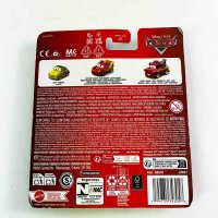 Mattel (JJW57) Disney Cars Mini Cars 3-Pack: Luigi, McQueen & Mater – Detailed Collector Miniatures