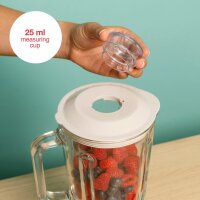 Solac BV5734 Stand Mixer 1000W, 1.5L, 2 Speeds + Turbo, Removable 4 Blades, Ice Crusher, Safe, Dishwasher Safe, Accessories, Blue