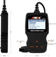 ANCEL AD310 OBD2 Diagnosegerät, KFZ Motor Fehlerausleser, universell für Fahrzeuge ab 2000, OBDII/EOBD Protokollfunktionen