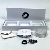 Muse MRO-TAM-BL-S14 Smart Ring – Titanium All-Metal...