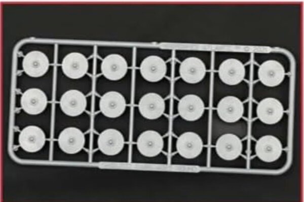 Wargames Atlantic GA006 – 63 Hard Plastic Shields in Early Medieval Style, Gaming Accessories for Tabletop & Wargames