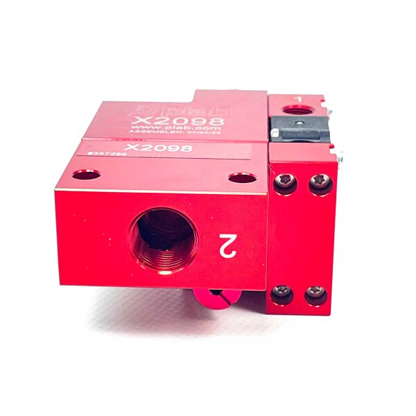 Piab X2098 vacuum check valve, compact, corrosion-resistant, low-maintenance, for industrial vacuum applications