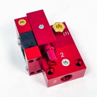 Piab X2098 vacuum check valve, compact, corrosion-resistant, low-maintenance, for industrial vacuum applications