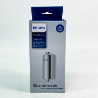 Philips Water AWP1775CH Inline-Duschfilter mit Kartusche, ca. 50.000 L, bis 99% Chlorreduktion, für Standardschläuche, Chrom
