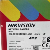 Hikvision DS-2CD2347G2H-LIU ColorVu HD IP-Kamera, 4mm Objektiv, IP67 wasserdicht, Farbnachtsicht