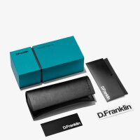 D.Franklin Roller Round V2 (DFSU923001 P) Sonnenbrille Full Black — Kategorie 3, Maße 49-22-145