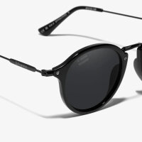 D.Franklin DFKSUN0820-0020 Roller TR90 Sonnenbrille – Schwarze Edition, 49/22-148, leichter flexibler TR90-Rahmen