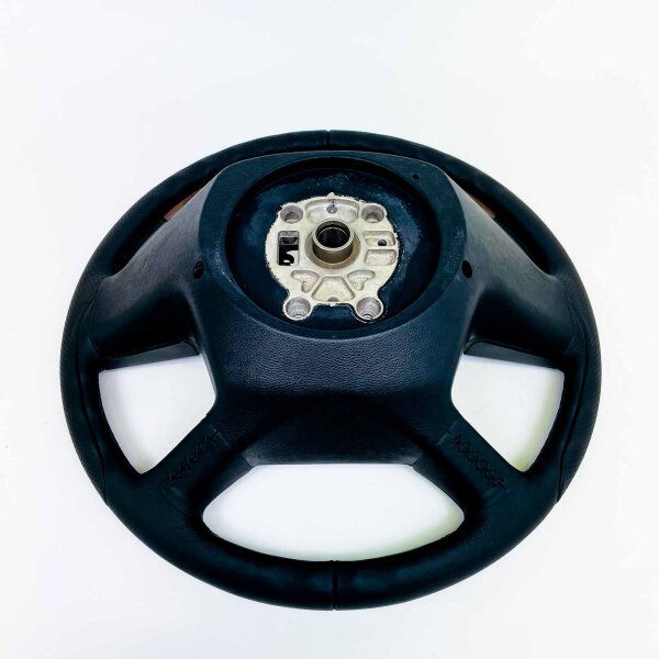 Mercedes-Benz model A410/460/02/03 leather steering wheel without airbag, compatible with Atego/Actros/Freightliner from 2013 onwards, black/brown