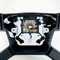 Mercedes-Benz Modell A410/460/02/03 Lederlenkrad ohne Airbag, kompatibel mit Atego/Actros/Freightliner ab 2013, Schwarz/Braun