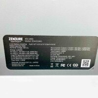 Zendure AIO 2400, 2,4 kWh Niedervolt‑Batterie für Balkonkraftwerke — leichte Gebrauchsspuren, ohne Standfuß