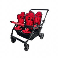 Familidoo DSP4 4-Sitzer-Kinderwagen – vier wendbare...