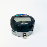 Mitutoyo 543-390B Digital Dial Gauge ID-S 12.7 mm 0.001 mm IP42 Flat Backplate Metric with Data Output – used, scratches, without original packaging