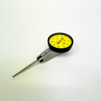 Mitutoyo 513-415-10 feeler lever, horizontal design, stroke 1 mm, graduation 0.01 mm, shaft 4/8 mm, incl. holder