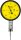 Mitutoyo 513-404-10A dial gauge, 0.8 mm stroke, 0.01 mm graduations, 3 µm accuracy, yellow dial