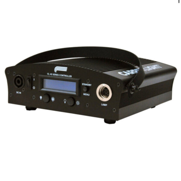 Carpetlight Steuereinheit für CL44 Lampenkopf, Teppichlicht-Controller, gebraucht, ohne OVP, Kratzer/Dellen, teildefekt (gebrochene Komponente)