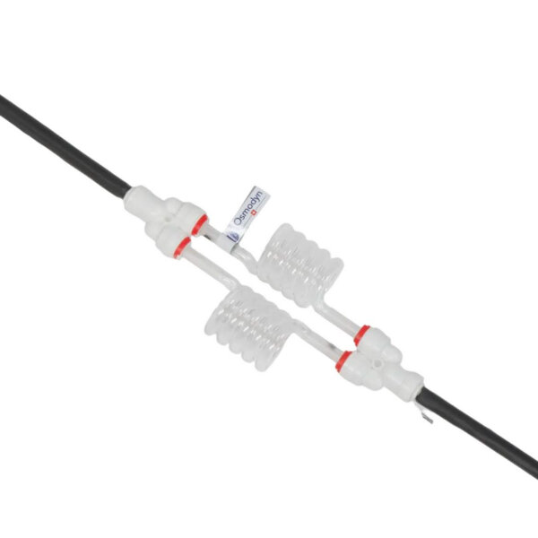 Osmodyn Doppelwirbel-Dynamisierer aus Borosilikatglas mit Elixir-Effekt