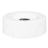 Hanwha SBV-A14B Backbox-Montageadapter, weiße Ausführung, kompakt und stabil