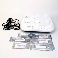 Stryker System 9 Bohrschrauber-Set, 5 OP-Akkuschrauber – Ladegerät defekt, Schutzbrille fehlt, 1x T30-Bit fehlt