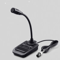Icom SM-30 Stand Microphone – compact, robust table/stand microphone for speech and recording
