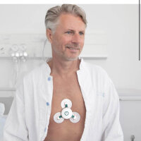 Cortrium C3W – tragbarer Holter‑Monitor für präzise EKG‑Langzeitaufzeichnungen, komfortabel & zuverlässig