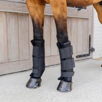 Kentucky Horsewear PROtect Classic Front Stable Boots, Size M, Black, Front Leg Protection