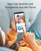 TMEZON IP-Video-Türsprechanlage (2-Draht) 1080p, 7 Touchscreen, Personenerkennung, App/RFID-Entriegelung, Aufnahme & Wiedergabe, für Einfamilienhaus