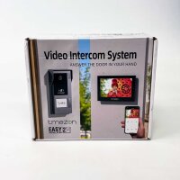 TMEZON IP-Video-Türsprechanlage (2-Draht) 1080p, 7 Touchscreen, Personenerkennung, App/RFID-Entriegelung, Aufnahme & Wiedergabe, für Einfamilienhaus