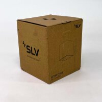 SLV 232535 Sitra Cube Wandleuchte, Anthrazit, GX53-Fassung, bis 2x9W