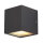 SLV 232535 Sitra Cube Wandleuchte, Anthrazit, GX53-Fassung, bis 2x9W
