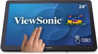 ViewSonic TD2430 Touch-Monitor 59,9 cm (24 Zoll) Full-HD, HDMI, DisplayPort, USB 3.0 Hub, Schwarz