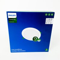 Philips CoreLine Slim Downlight DN145B, LED, 18W, 2000/2100 lm, 3000/4000K, DALI, EL-ready, weiß, texturiert