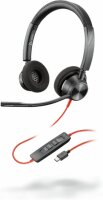 Plantronics Blackwire 3320 USB-C Headset, Stereo, Wired,...