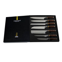 Shinrai Knives Micarta Jewels, 7-teiliges...