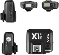 Godox X1R-S Funk-Blitzauslöser, 2.4G, 32 Kanäle, HSS 1/8000s, TTL, Empfänger für Sony DSLR