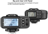 Godox X1R-S Funk-Blitzauslöser, 2.4G, 32 Kanäle, HSS 1/8000s, TTL, Empfänger für Sony DSLR