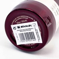 Stanley All Day Slim Bottle 20 OZ, Edelstahl-Trinkflasche, auslaufsicher, schlank, BPA-frei, isoliert, Bordeaux, Modell 10-12069-213