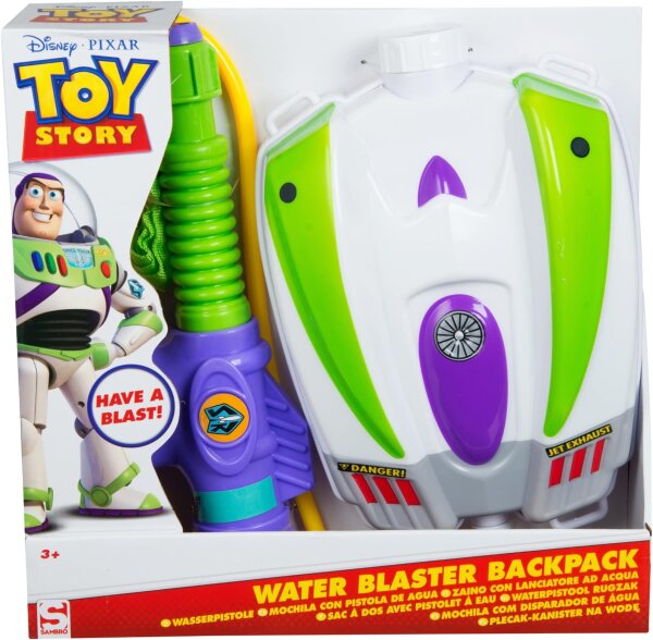 Disney Toy Story Water Gun DTS-3377, with tank, colorful, large water tank, child-friendly design
