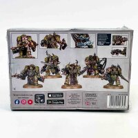 Games Workshop Warhammer 40,000, Death Guard Blightlord Terminators, 5 miniatures, multi-part kit, 9th Edition, 43-51