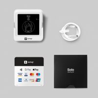 SumUp Solo 800605502 Kartenterminal, mobil, WLAN & SIM, Touchscreen, kontaktlos, Apple/Google Pay, EC/Kreditkarten, keine Grundgebühr