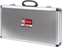 Holzmann OFS50 router bit set, 50-piece, 8mm shank, for wood, various router bit shapes