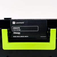 Lexmark 25B3079 toner cartridge, black, high page yield, long-lasting and reliable, compatible with Lexmark laser printers