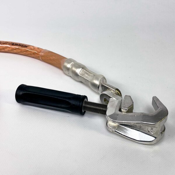 PFISTERER U5 LEONI earth connection terminal 150mm², ground strap, 29.6kA/1s, type 2.5, high current connection