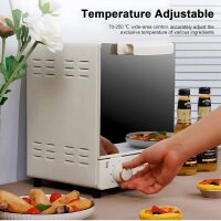 Silver Crest Mini Oven 15L, 750W, 60 Min Timer, 230V, Compact Appliance for Baking & Grilling